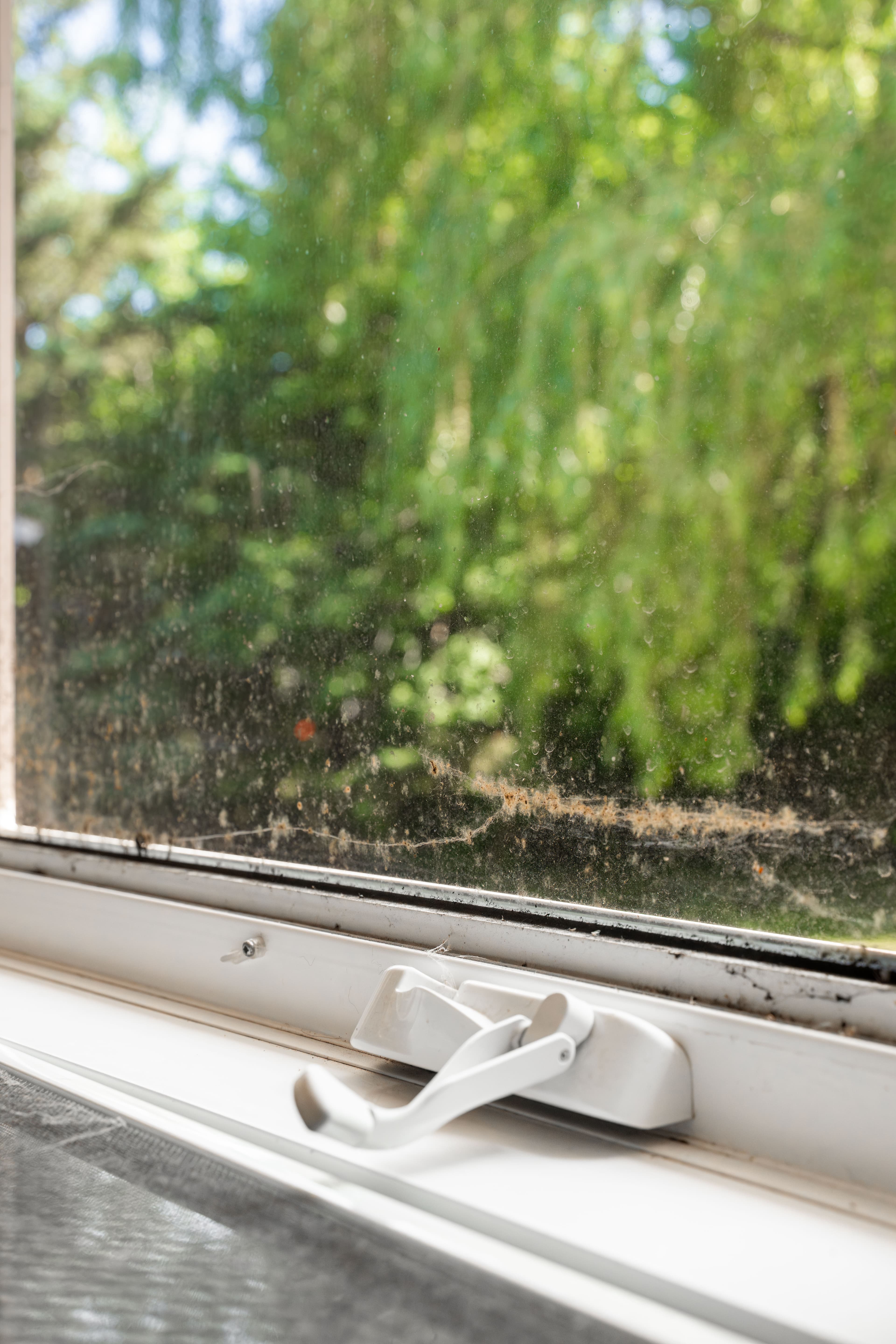 Windows before cleaning